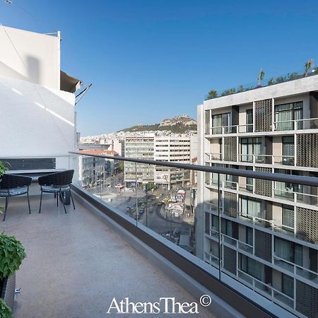 Athensthea Alpha Luxury Penthouse Apt In Omonia Eksteriør billede