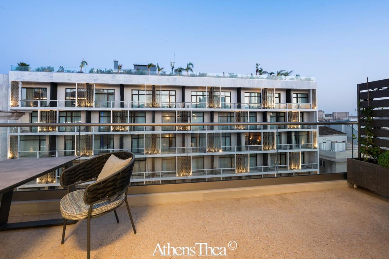 Athensthea Alpha Luxury Penthouse Apt In Omonia Eksteriør billede