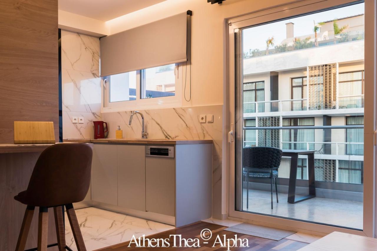 Athensthea Alpha Luxury Penthouse Apt In Omonia Eksteriør billede