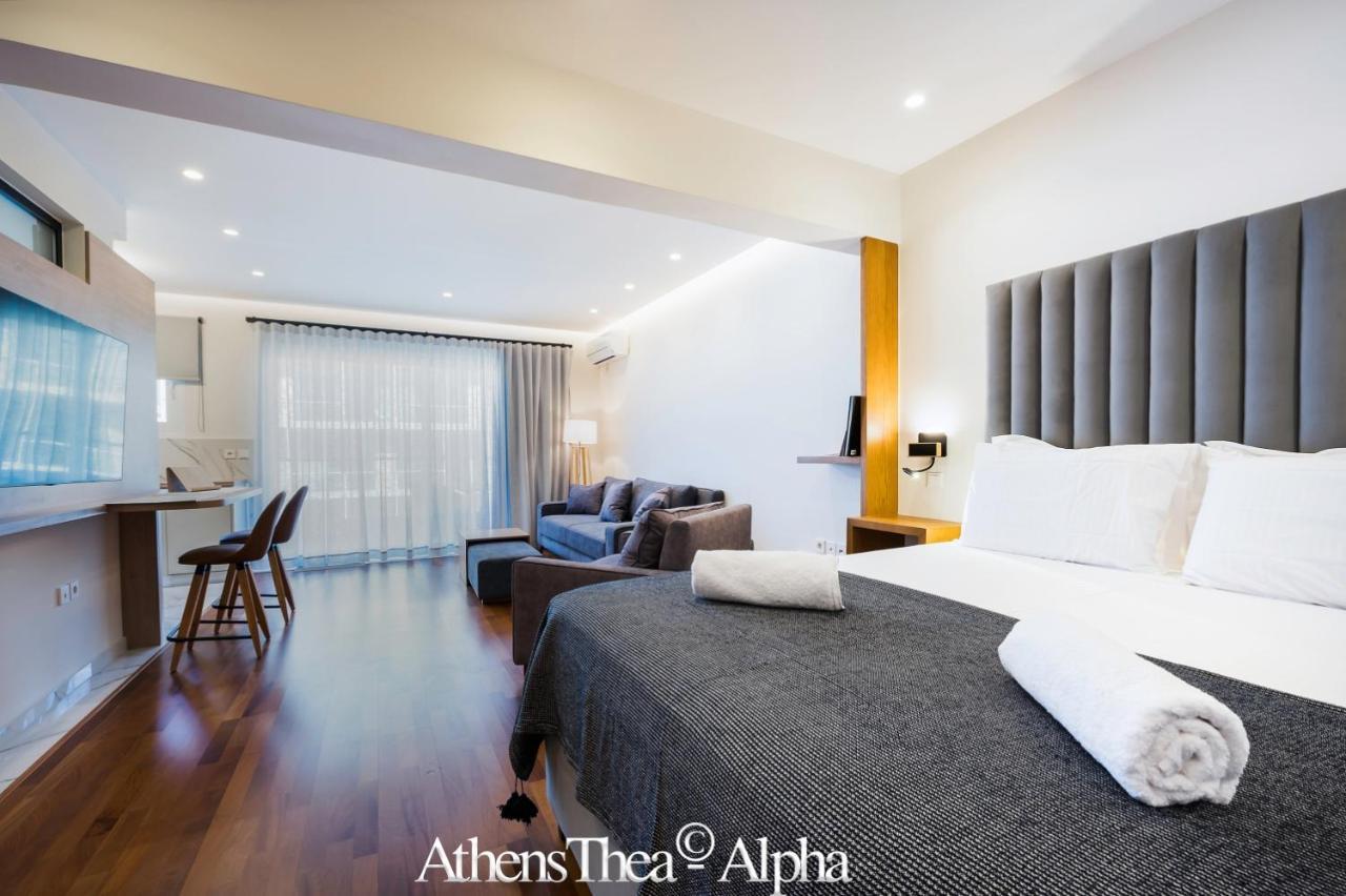 Athensthea Alpha Luxury Penthouse Apt In Omonia Eksteriør billede