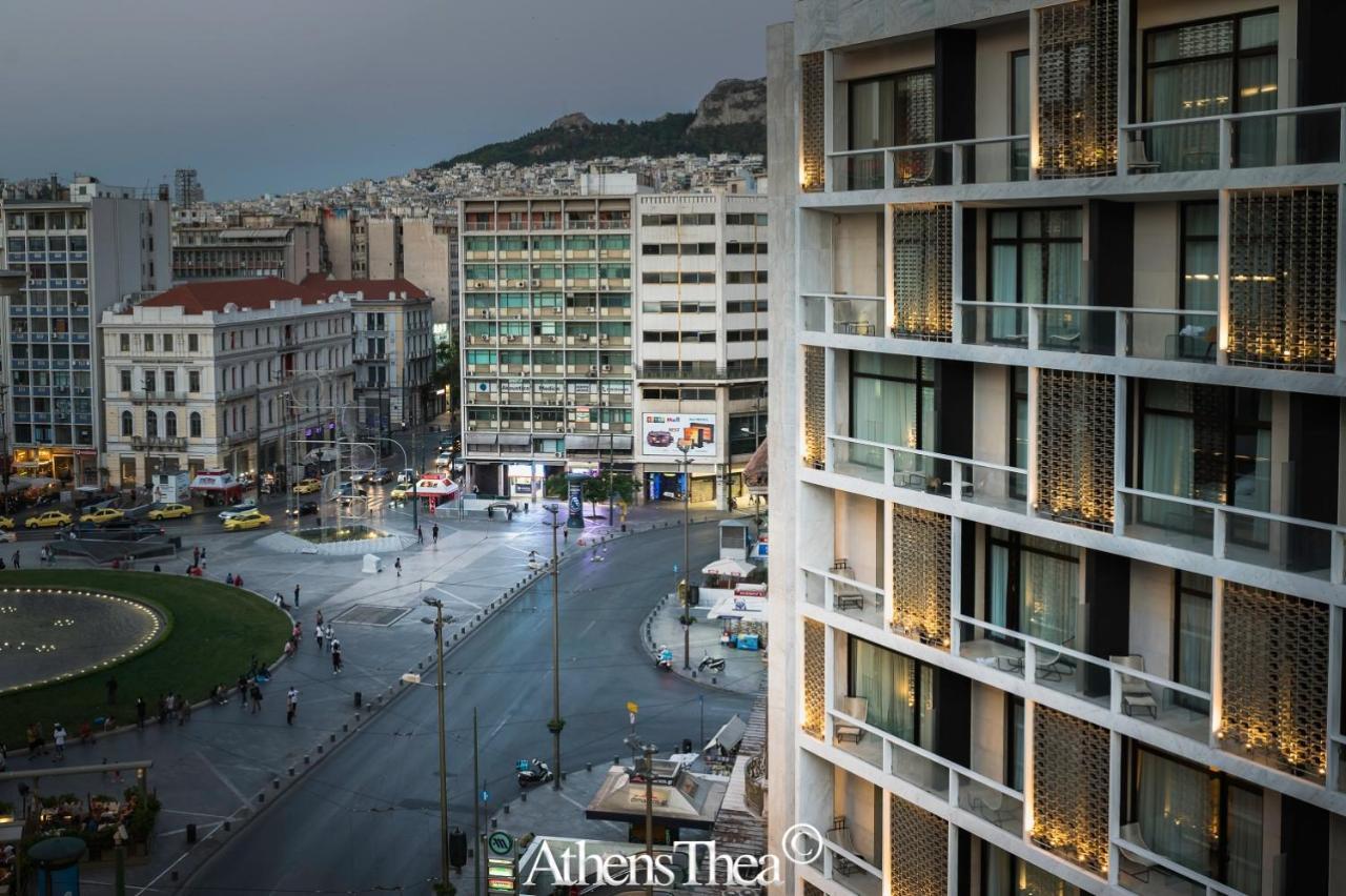 Athensthea Alpha Luxury Penthouse Apt In Omonia Eksteriør billede